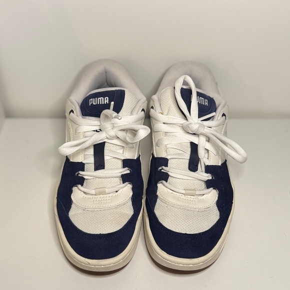 Puma 180 Vapor Grey Navy Sneakers Size M10/W11.5 Y2K Skate Style - Picture 3 of 13